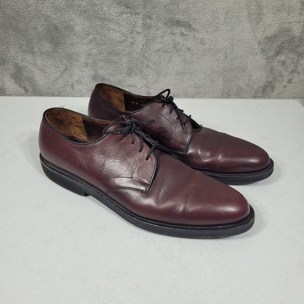 E.T. Wright Oxford Shoes Mens 14 AA Leather Vibram Gumlite 60078A